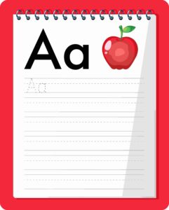 Home Alphabet A tracing worksheets for kids