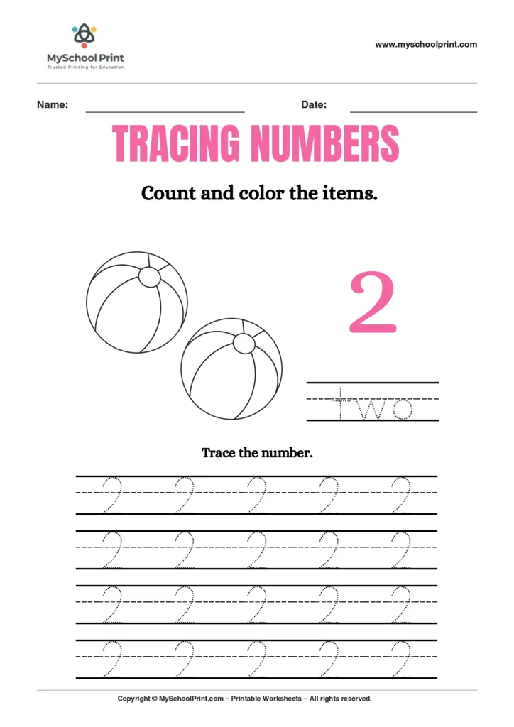 Number 22 coloring worksheet