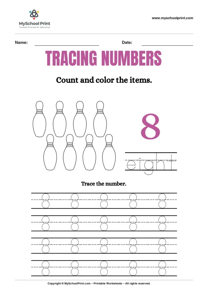 Number 28 coloring worksheet