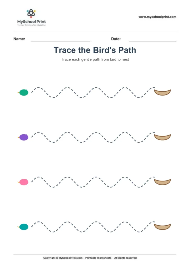 Path tracing worksheet 10