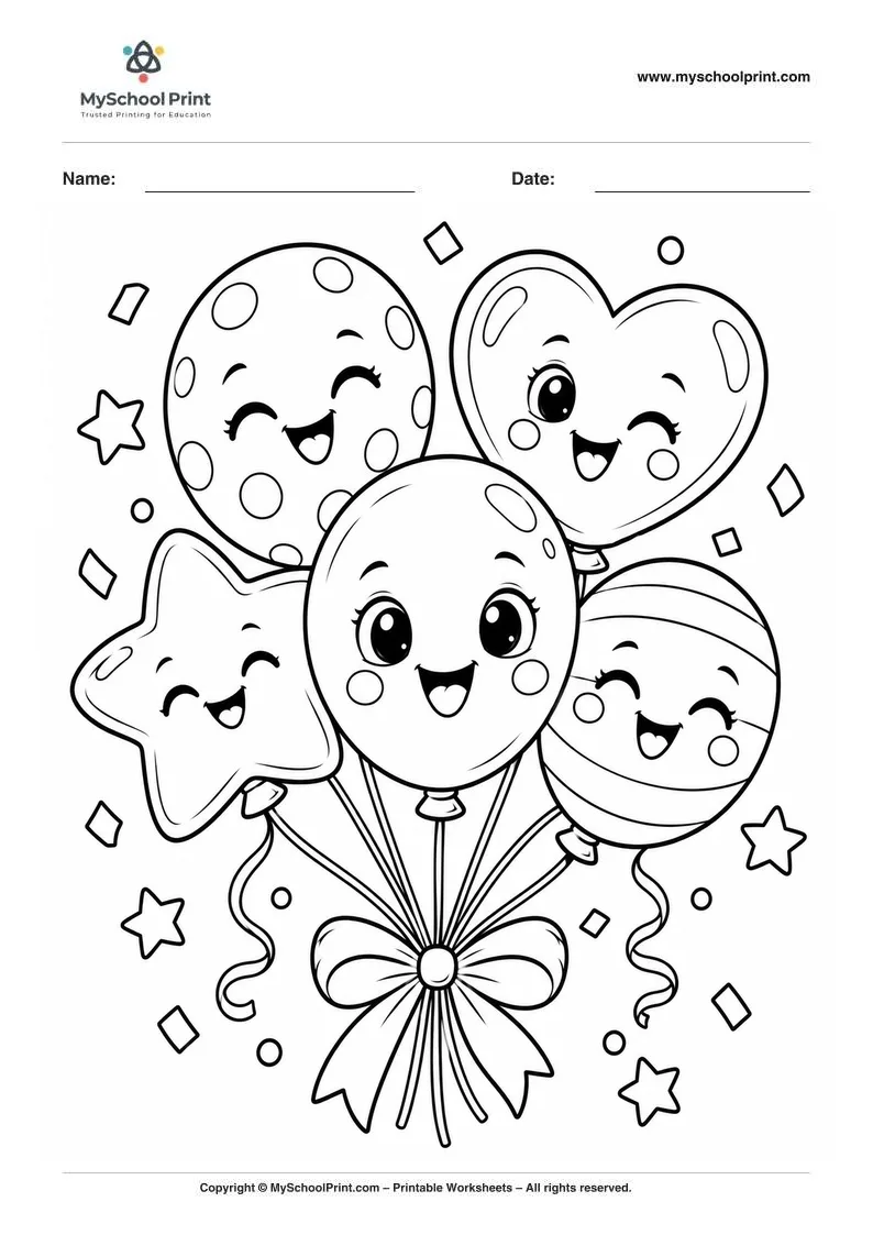 joyful flower bouquet coloring page for kids