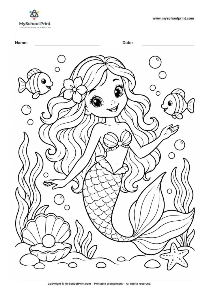 whimsical fairy cottage coloring page for kids
