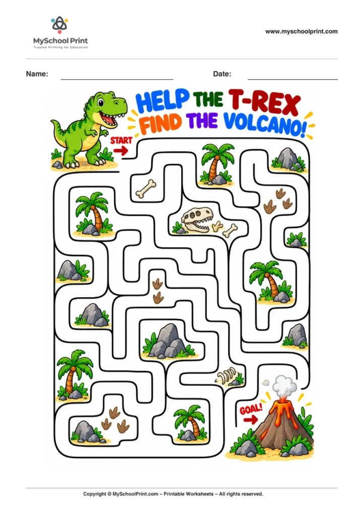 Maze worksheet 23 for kids