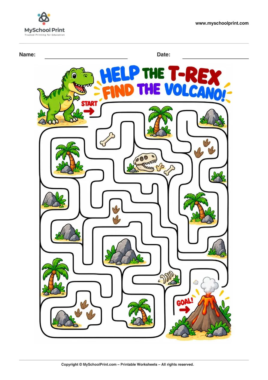 Maze worksheet 23 for kids