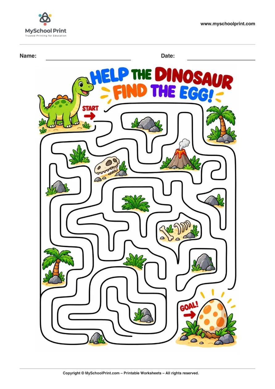 Maze worksheet 24 for kids