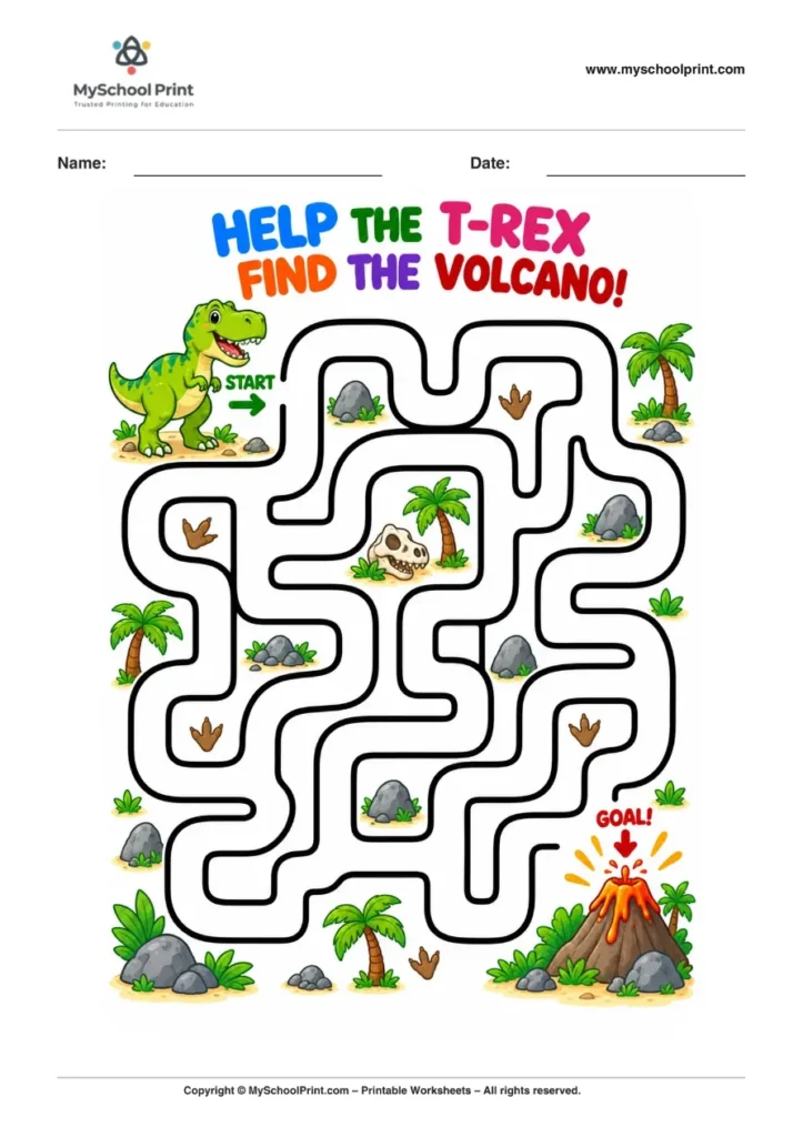 Maze worksheet 56 for kids