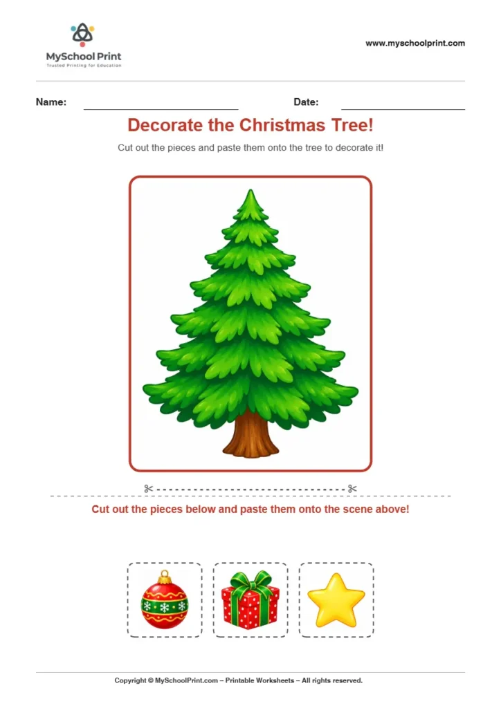 Pasting activity worksheet 15 for kids