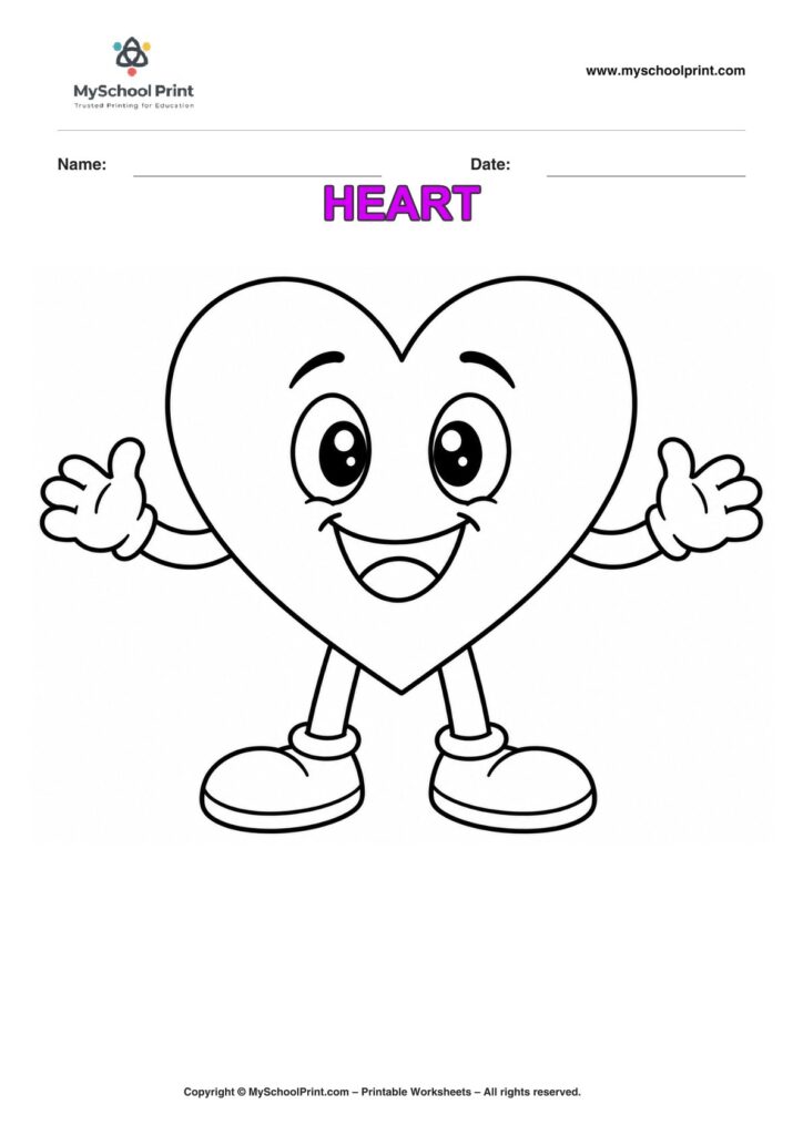 shape coloring worksheet 26 for preschool and kindergarten