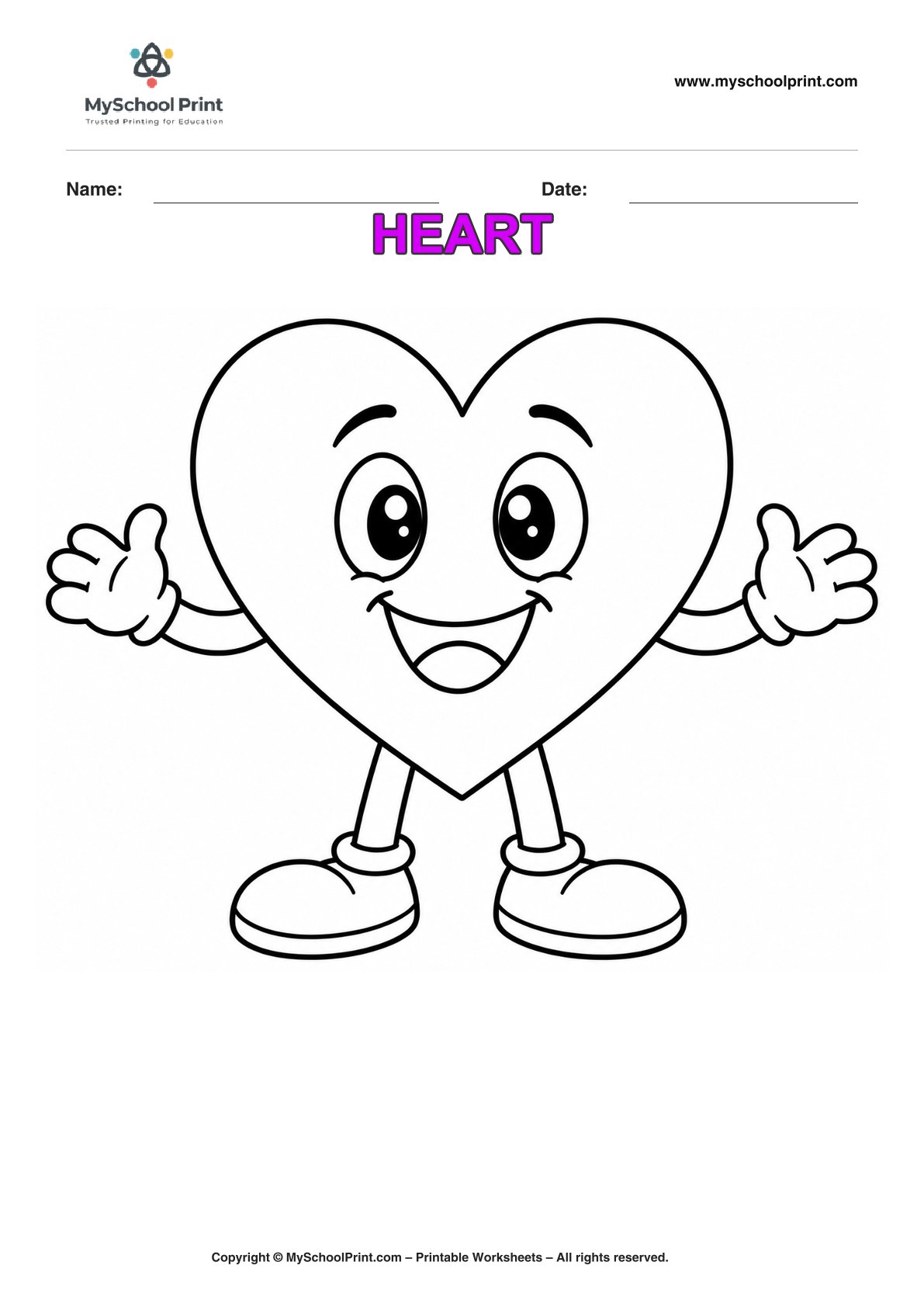 shape coloring worksheet 26 for preschool and kindergarten