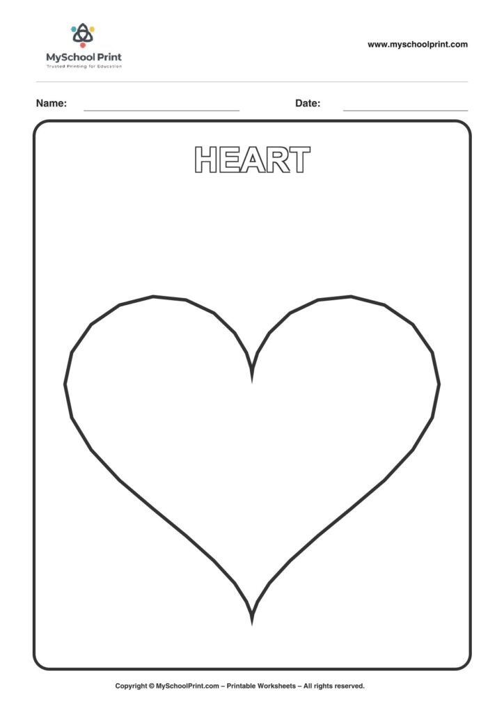 shape coloring worksheet 59 for preschool and kindergarten