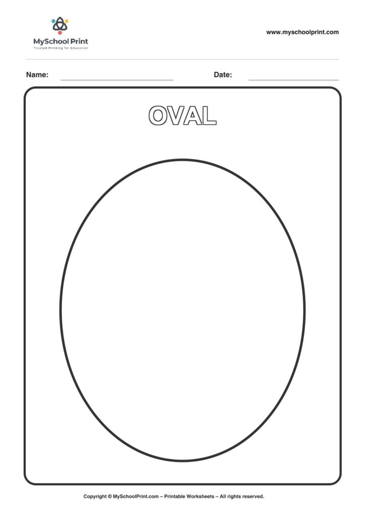shape coloring worksheet 61 for preschool and kindergarten