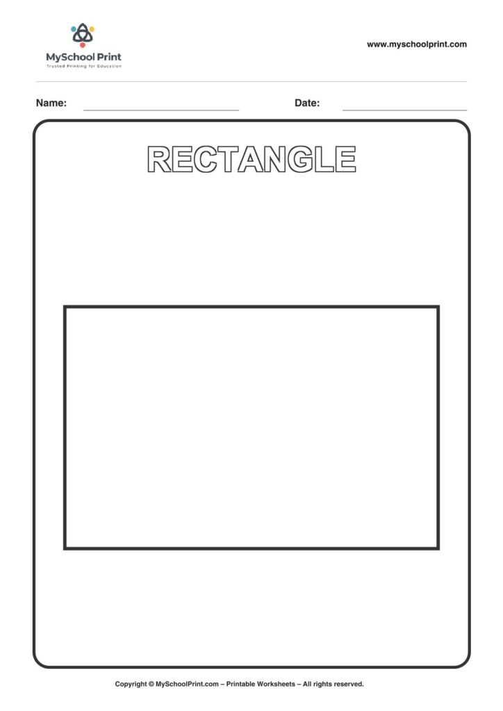 shape coloring worksheet 63 for preschool and kindergarten