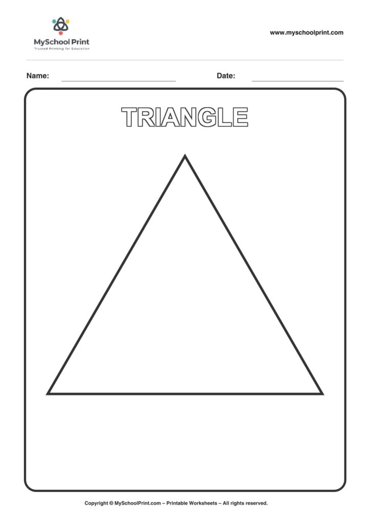 shape coloring worksheet 66 for preschool and kindergarten