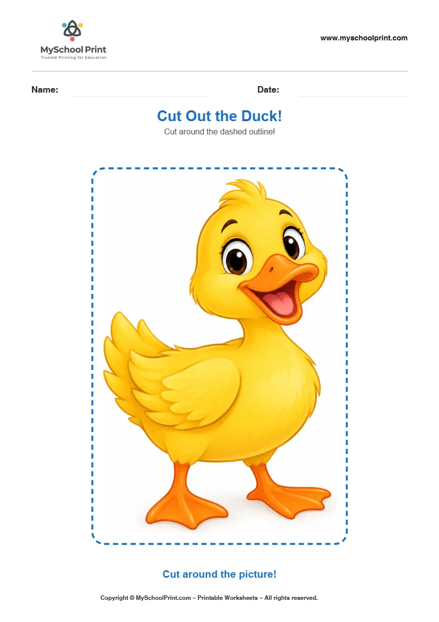 Scissor activity worksheet 129 for kids